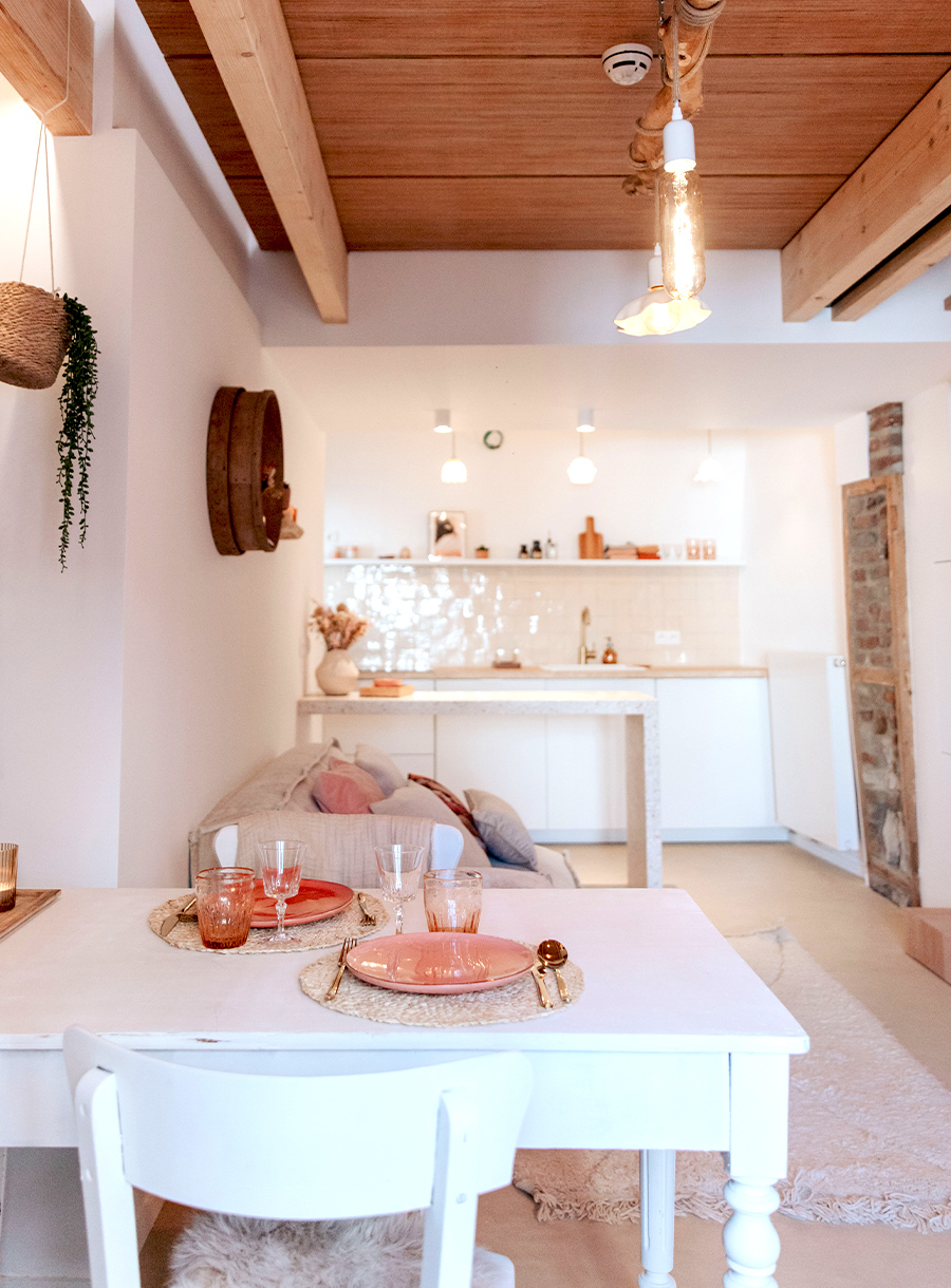 Intérieur demimaisons côté sud